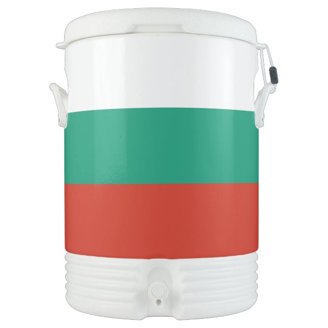 Bulgaria Flag Beverage Cooler (Front)