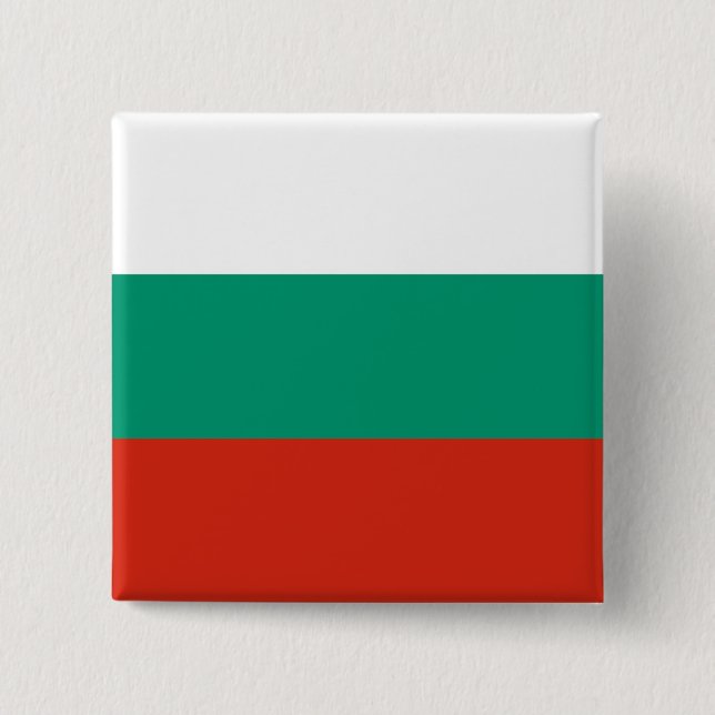 Bulgaria Flag Button (Front)