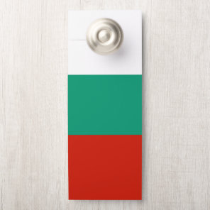 Bulgaria flag door hanger