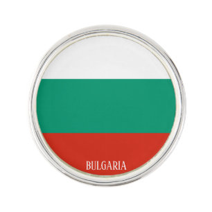 Bulgaria Flag Elegant Patriotic Lapel Pin