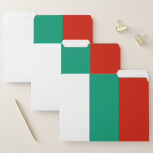 Bulgaria flag file folder