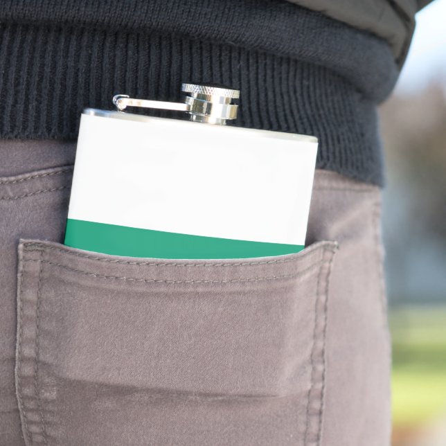 Bulgaria flag flask (In Situ)