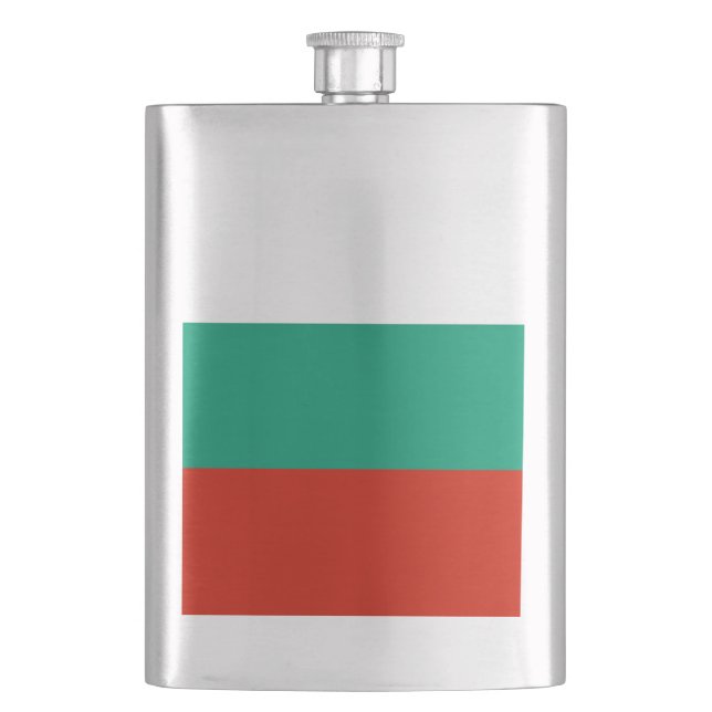 Bulgaria flag flask (Front)