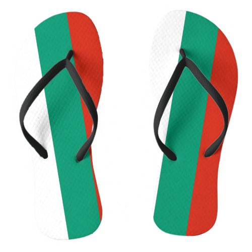 Bulgaria Flag Flip Flops
