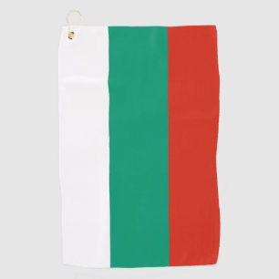 Bulgaria Flag Golf Towel