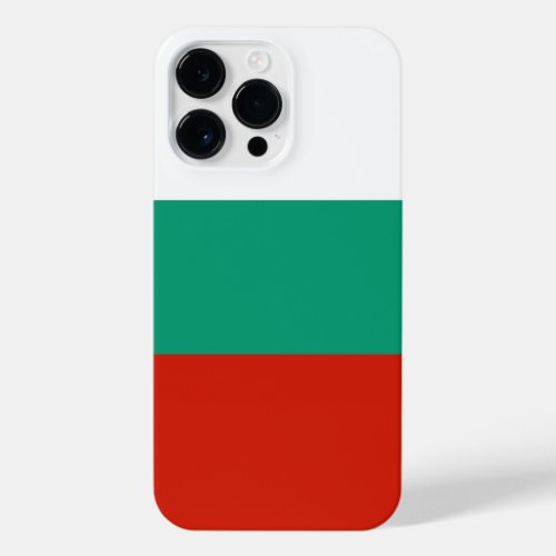 Bulgaria flag iPhone 14 pro max case