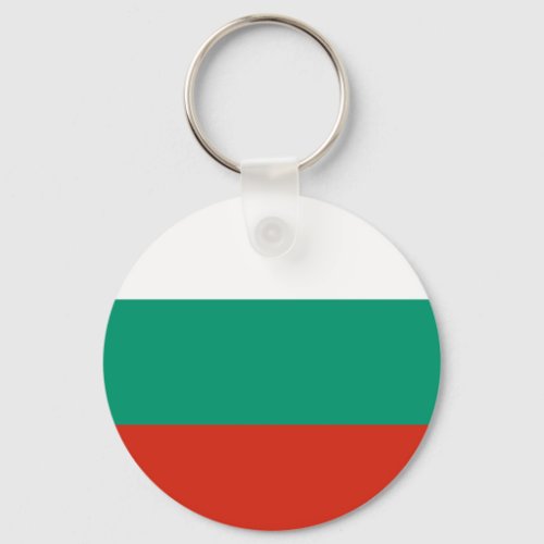 Bulgaria Flag Keychain