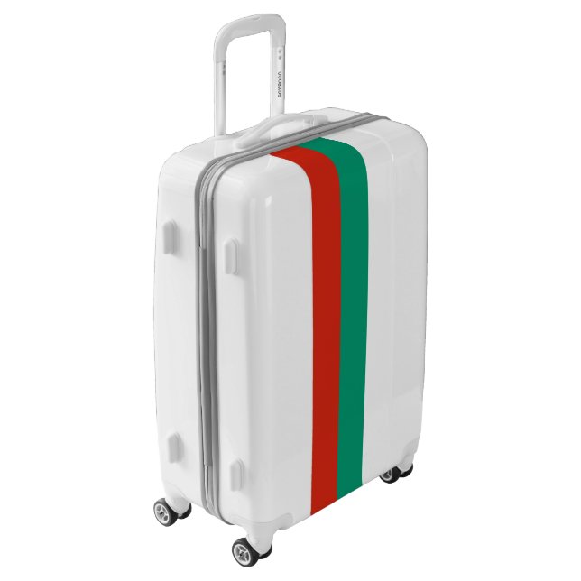 Bulgaria Flag Luggage (Rotated Left)