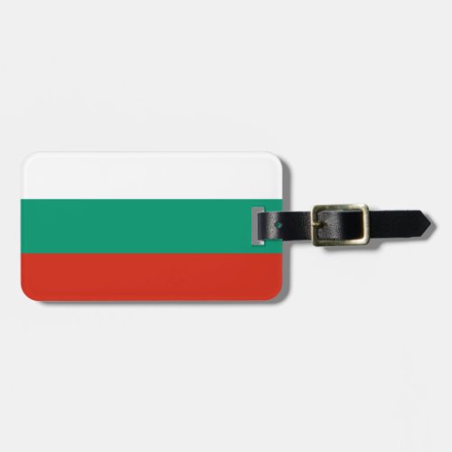 Bulgaria Flag Luggage Tag