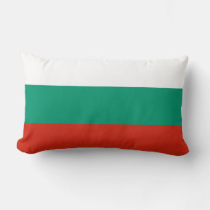 Bulgaria Flag Lumbar Pillow