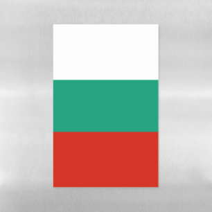 Bulgaria flag magnetic dry erase sheet