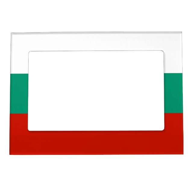 Bulgaria flag magnetic frame (Front)
