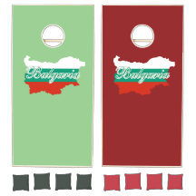 Bulgaria flag map