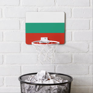 Bulgaria flag mini basketball hoop
