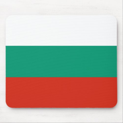 Bulgaria Flag Mouse Pad