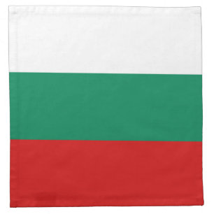 Bulgaria Flag Napkin