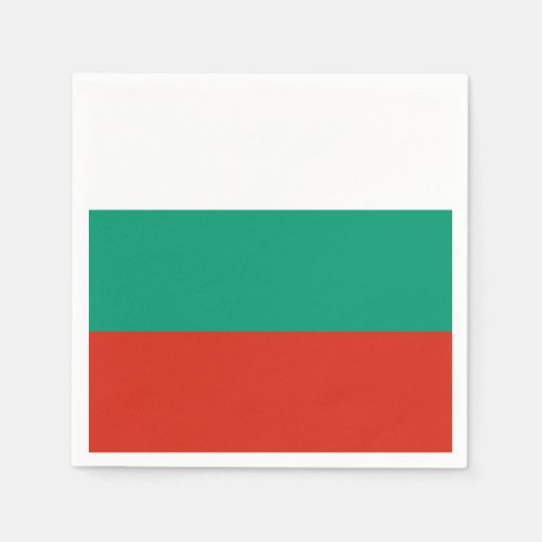 Bulgaria Flag Napkins