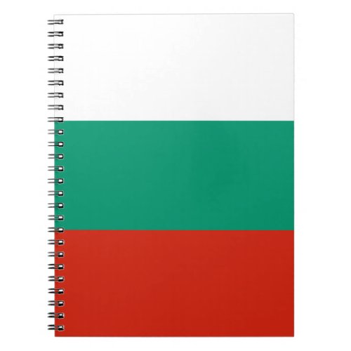 Bulgaria Flag Notebook