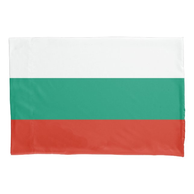 Bulgaria Flag Pillow Case (Front)