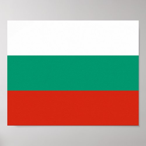 Bulgaria Flag Poster