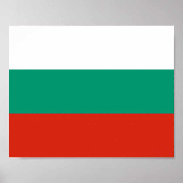 Bulgaria Flag Poster (Front)