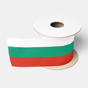 Bulgaria Flag Satin Ribbon