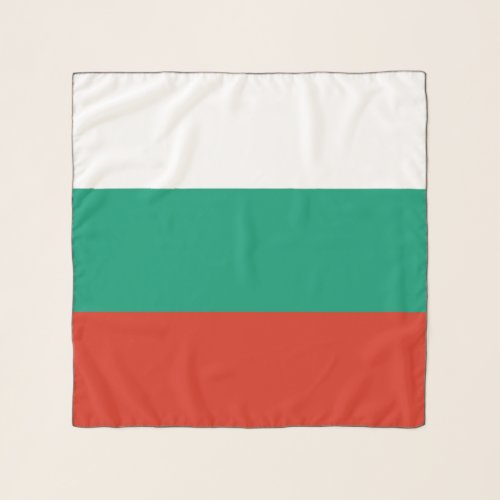 Bulgaria Flag Scarf
