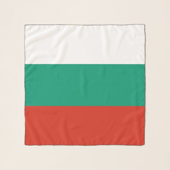 Bulgaria Flag Scarf (Front)