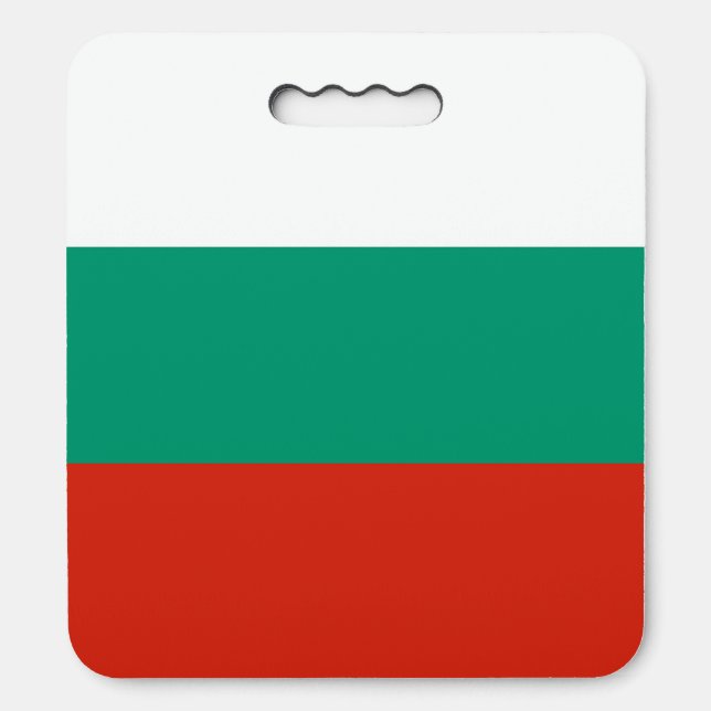 Bulgaria Flag Seat Cushion (Front Vertical)