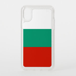 Bulgaria flag speck iPhone XS case