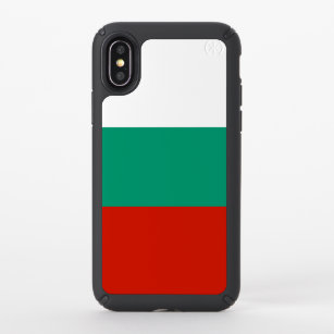 Bulgaria flag speck iPhone x case