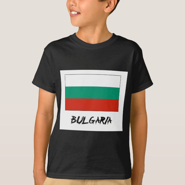 Bulgaria Flag T-Shirt (Front)