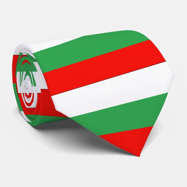 Bulgaria flag tie (Rolled)
