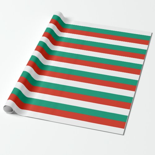Bulgaria Flag Wrapping Paper