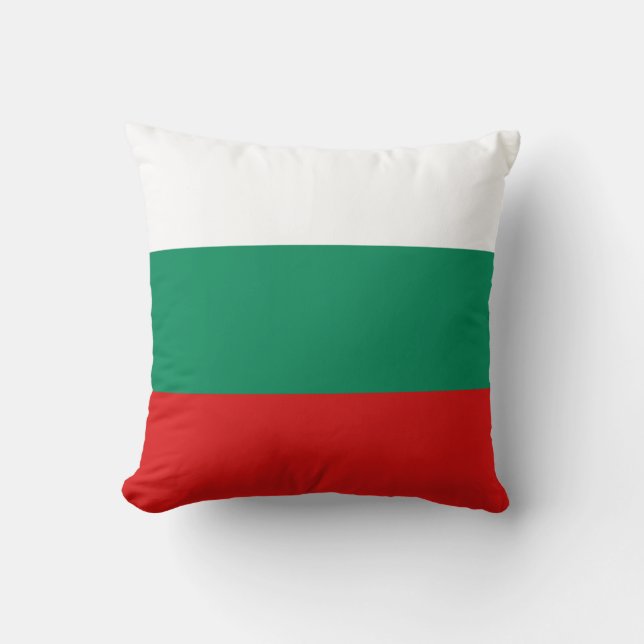 Bulgaria Flag x Flag Pillow (Front)