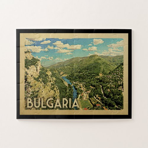 Bulgaria Germany Vintage Travel Jigsaw Puzzle