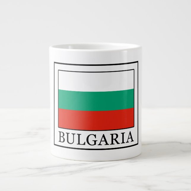 Bulgaria Giant Coffee Mug (Front)