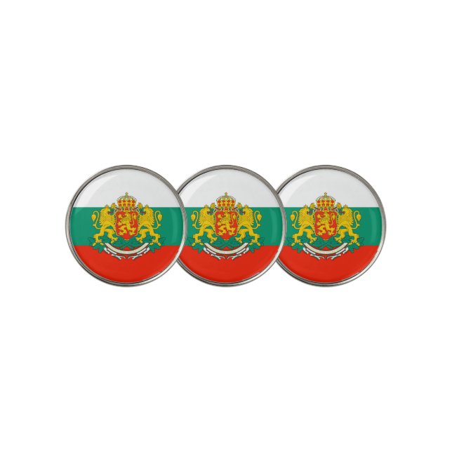 Bulgaria Golf Ball Marker (3 Up)