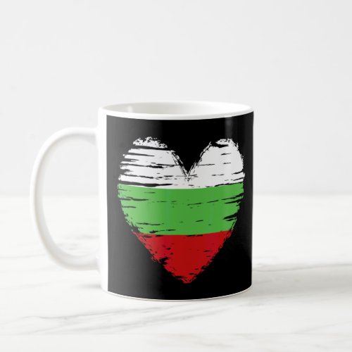 Bulgaria Heart Bulgarian Flag Bulgarian Pride  Coffee Mug