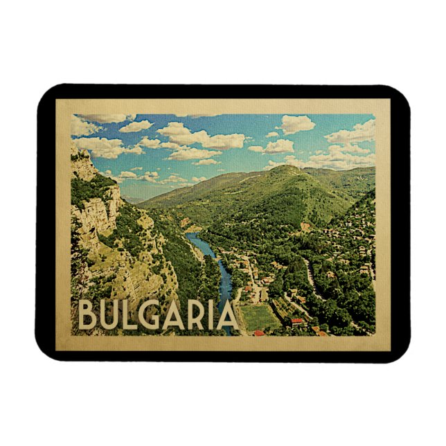 Bulgaria Magnet Germany Vintage Travel (Horizontal)
