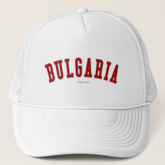 Bulgaria Mesh Hat
