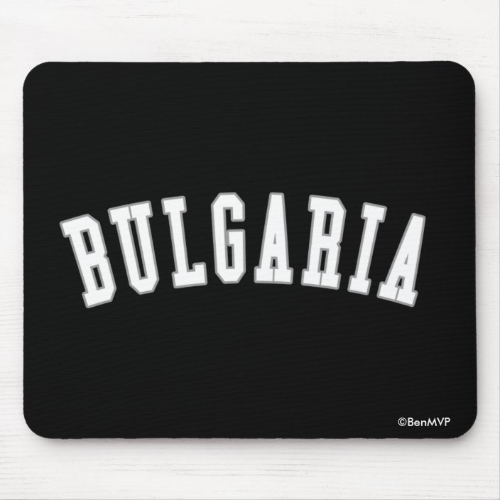 Bulgaria Mousepad