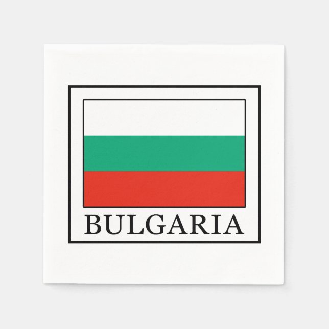 Bulgaria Napkins (Front)