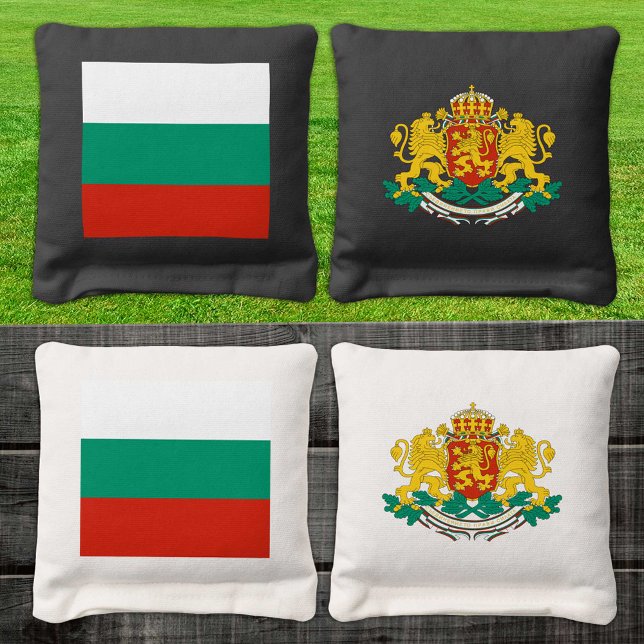 Bulgaria patriotic bags, Bulgarian Flag Cornhole Bags (Creator Uploaded)