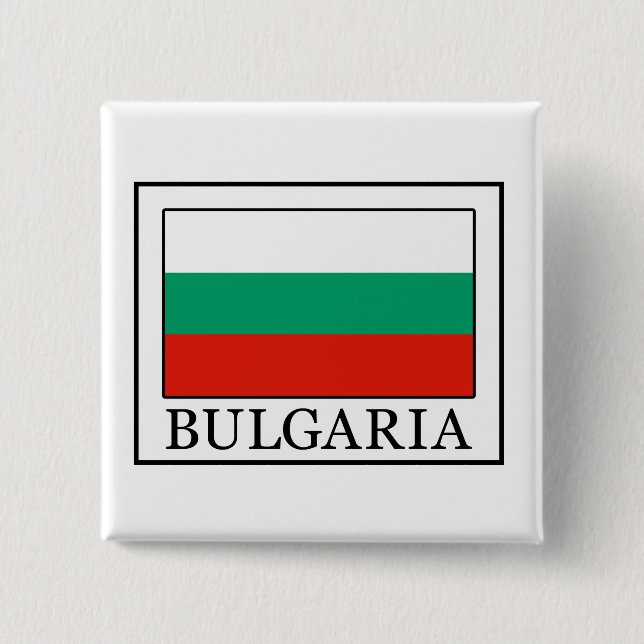 Bulgaria Pinback Button (Front)
