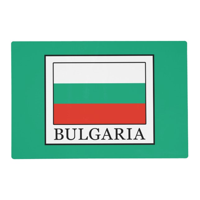 Bulgaria Placemat (Front)