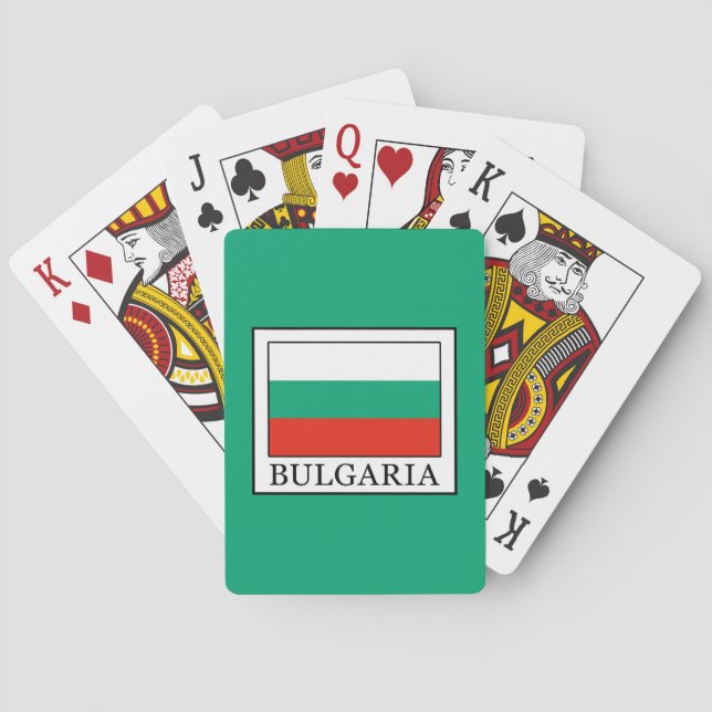 Bulgaria Poker Cards (Back)