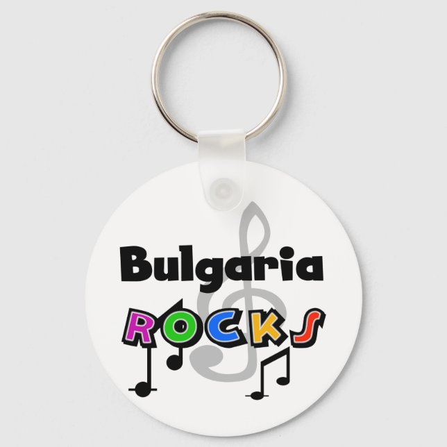 Bulgaria Rocks Keychain (Front)