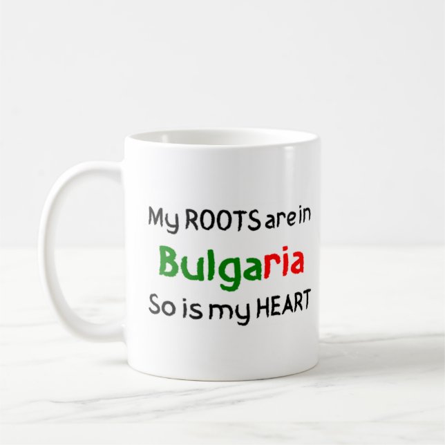 bulgaria roots coffee mug (Left)