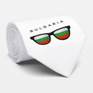 Bulgaria Shades custom text & color tie